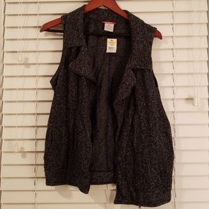 Unionbay Heather Gray Moto Vest